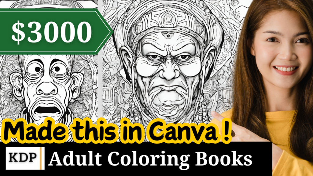 make coloring books in canva